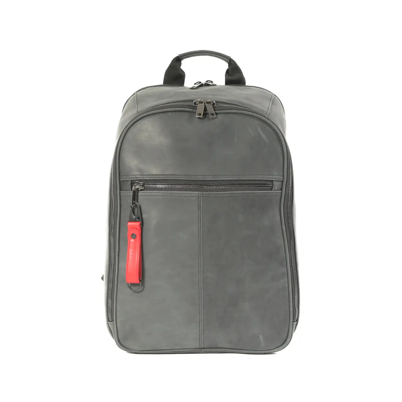 The №12 Leather Backpack Black