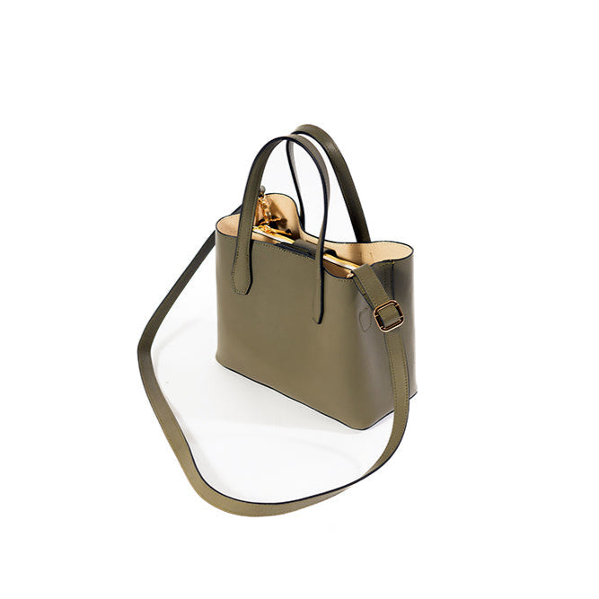 The №22 Handbag Olive Green
