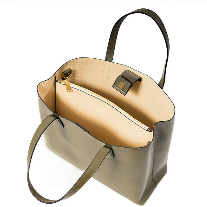 The №27 Tote Bag Olive Green