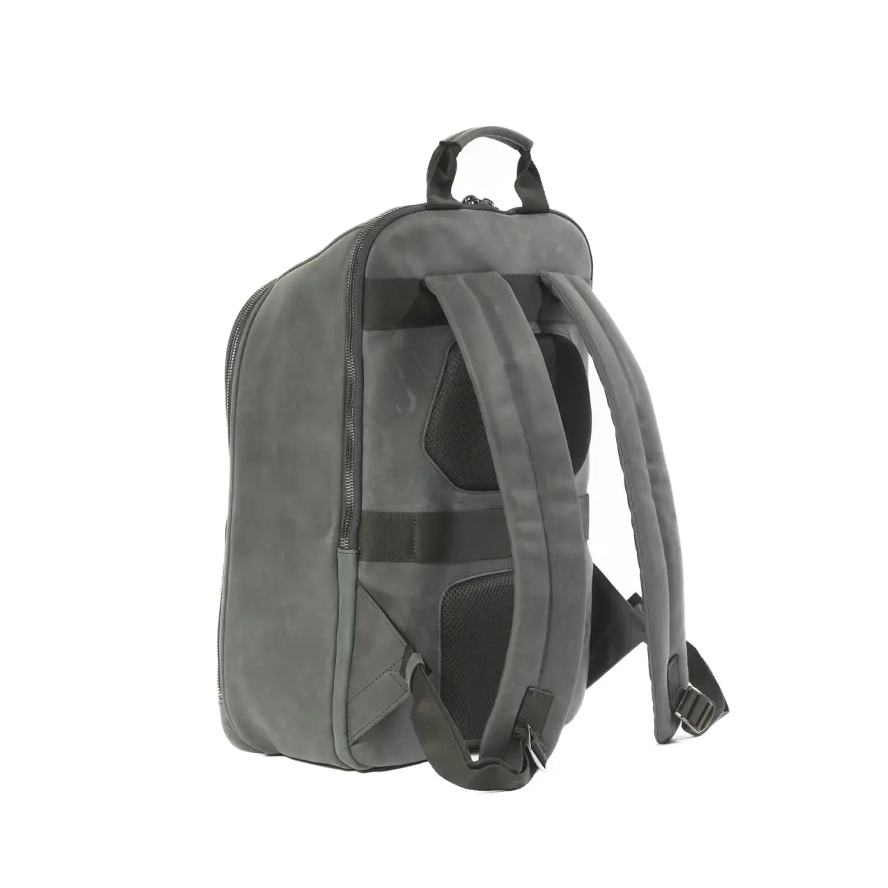 The №12 Leather Backpack Black